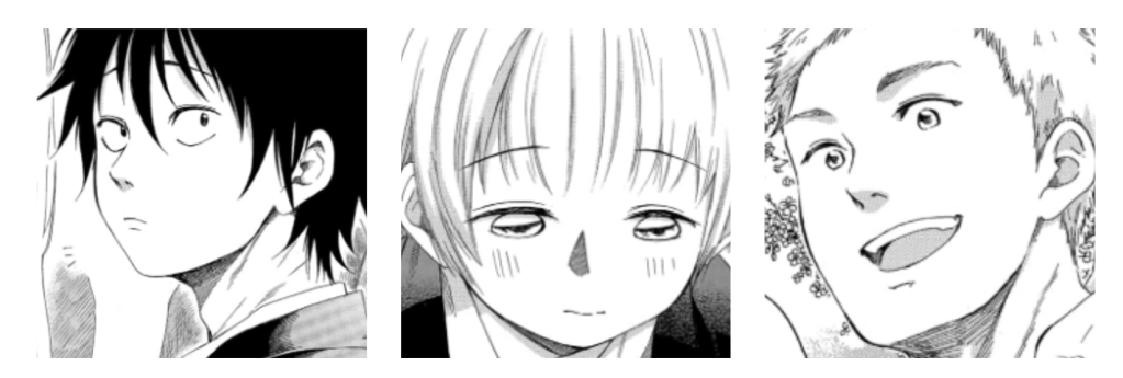 Taichi, Futaba, and Touma from Blue Flag