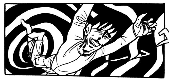 A panel from Human Clock