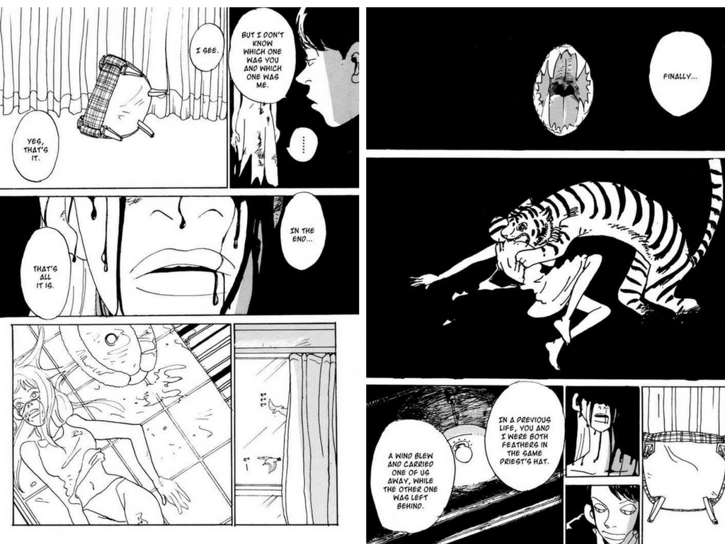 A spread from Helter Skelter