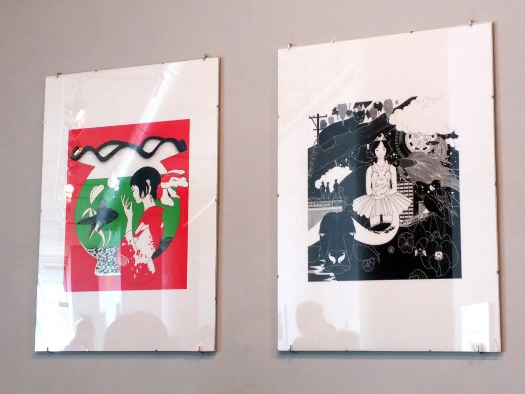 A few book and music album illustrations, notably the cover for "Fanclub" by Asian Kung-fu Generation.